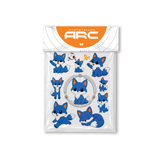 FOX STICKER SET