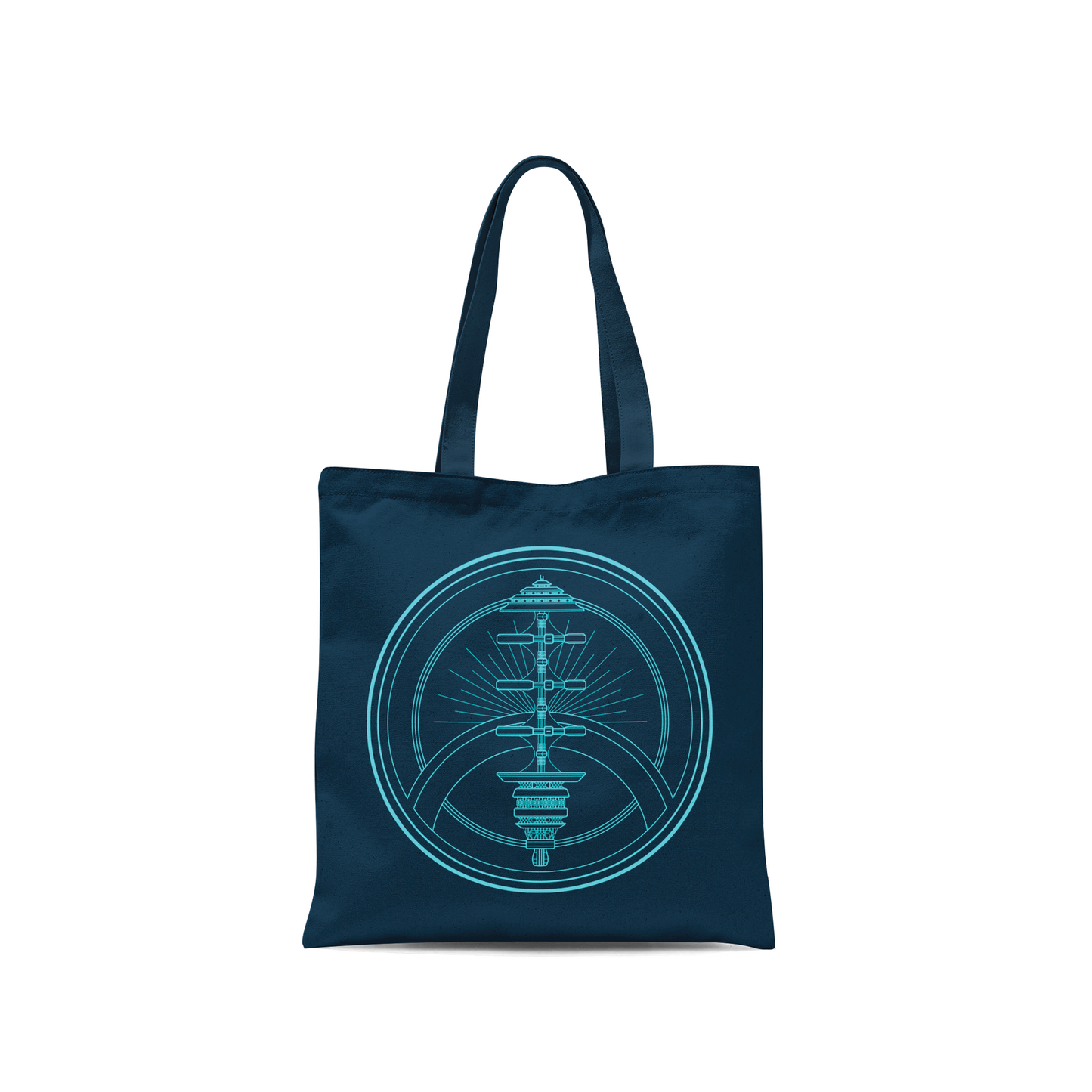 GRAPHIC TOTE NAVY